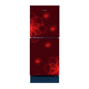 SINGER Bottom Mount Refrigerator | FBDS260Z-RG | 260 Ltr | RED