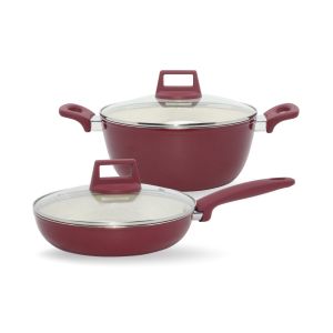 SINGER Ceramic Granite Non Stick Cookware Giftbox | 3 Pcs