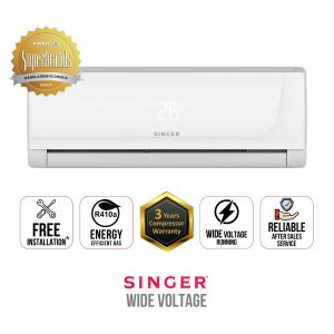 Air Conditioner 1.5 TON Singer Wide Voltage